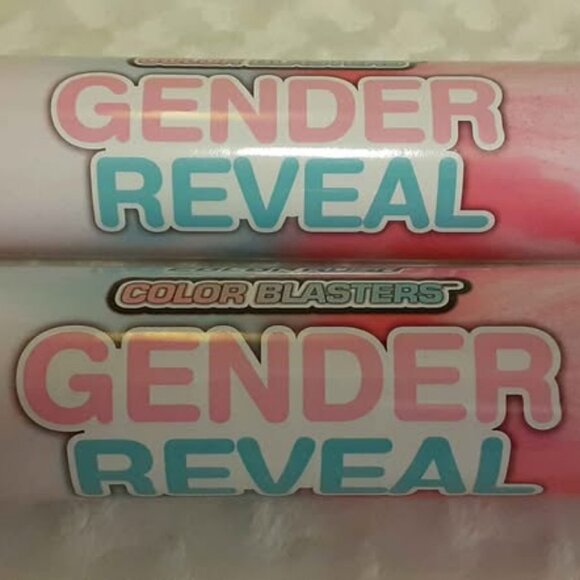 Gender Reveal Powder Blaster - 'It's a Girl' ~ Set of 2 - Picture 1 of 4